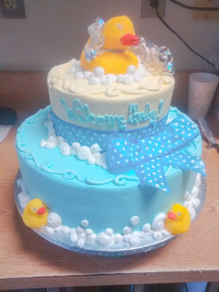 Baby Shower Cakes from Murphys Bakery in Bad Axe Michigan